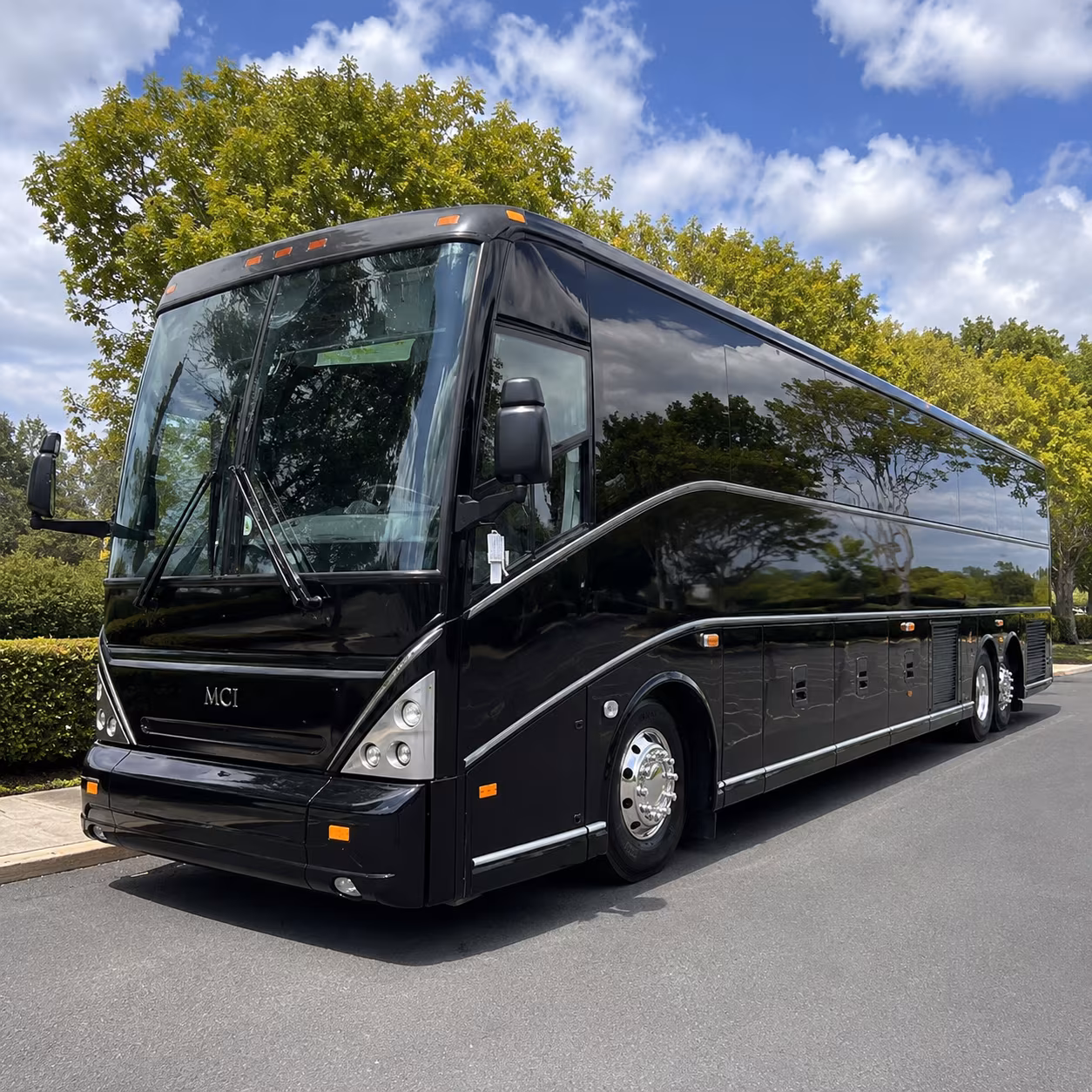 no matter the venue or the group size there is a bus ready for your concert night